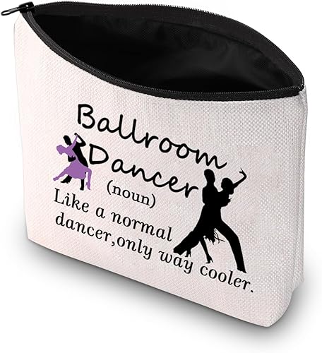 Miniatura 5 de PXTIDY Baile de salón Regalo de baile de salón Definición de bailarina de salón Bolsa de maquillaje Bailarín Tango Dancer Regalo para amantes de la