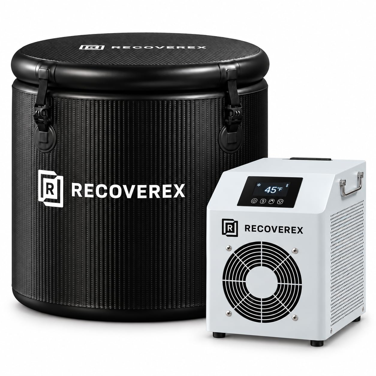 RECOVEREX 88-Gallon Cold Plunge Tub with 1125W Water Chiller