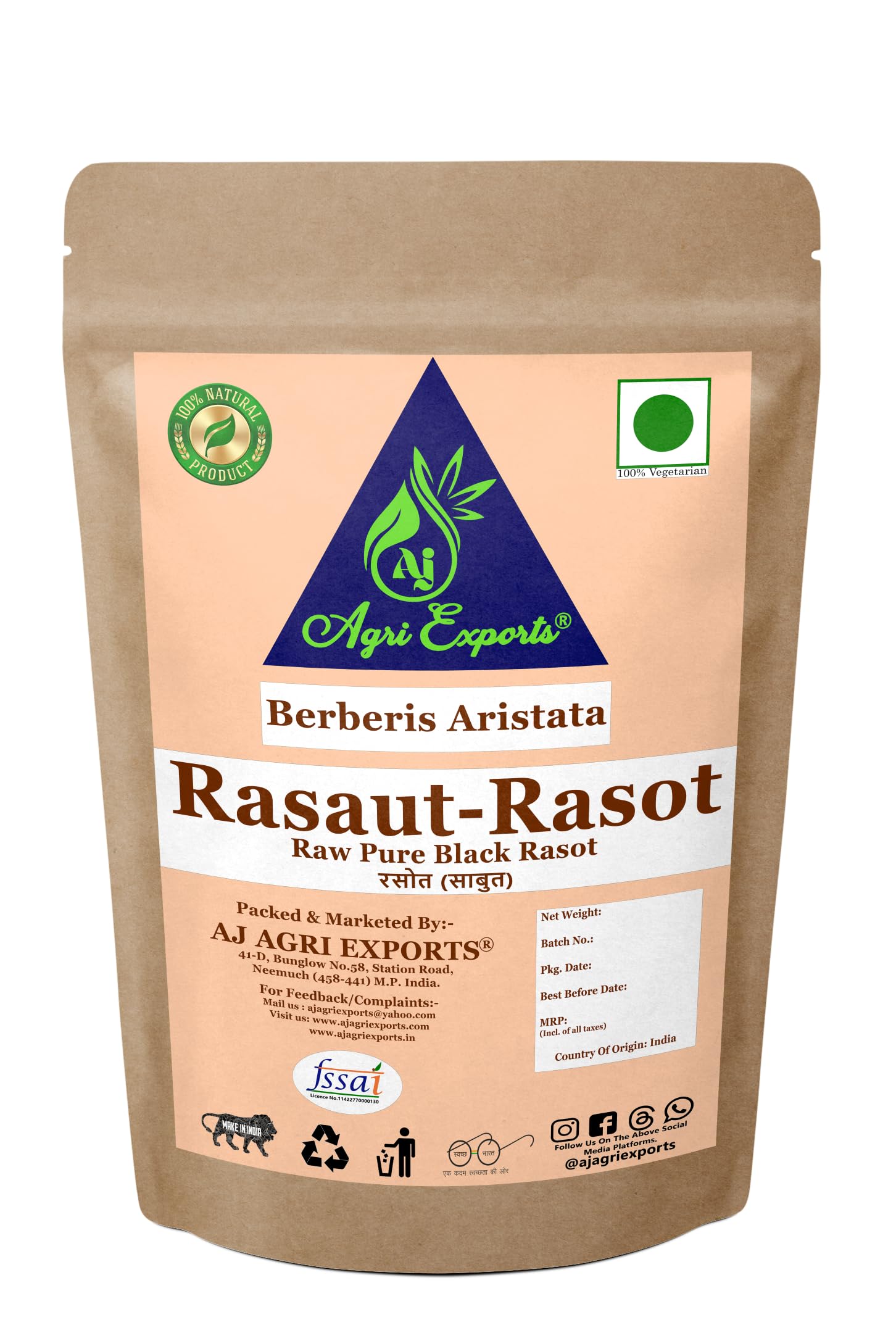 See full amazon price history chart for AJ AGRI EXPORTS Rasot - Rasaut - Rasont - Shudh Rasot - Shudh Rasont - Daru Haldi Ki Rasot - Black Rasot - Berberis Aristata - रसोत (100 Grams) AJ AGRI EXPORTS Rasot - Rasaut - Rasont - Shudh Rasot - Shudh Rasont - Daru Haldi Ki Rasot - Black Rasot - Berberis Aristata - रसोत (100 Grams) (B09LYZRB6W) Amazon Price History, Amazon Price Tracker
