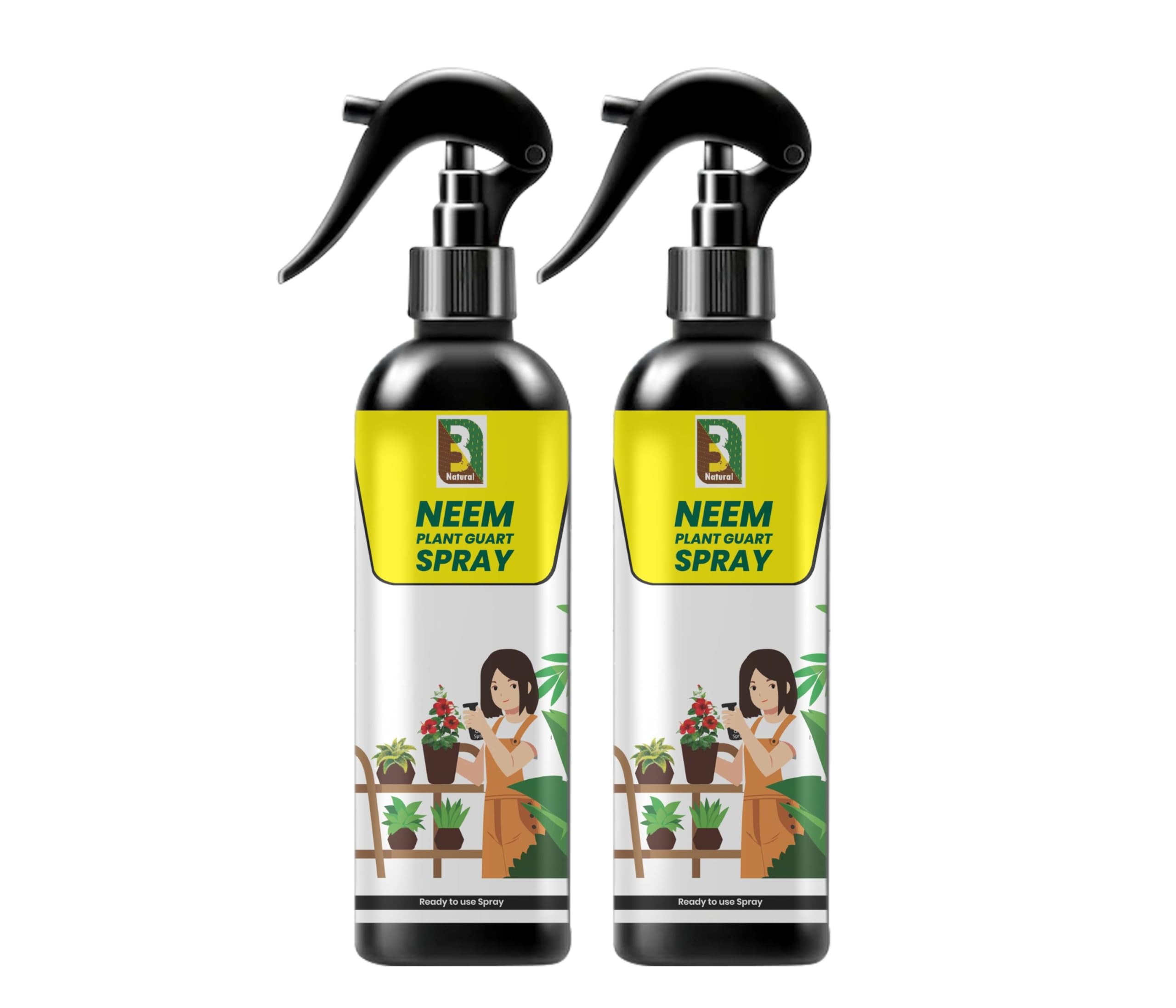 Chipku Organic Neem Oil for Plants 200ml Pack of 2 Ready to Use Cold Pressed Neem Oil Spray | Gardening for Indoor Outdoor Plants | Balcony Terrace Kitchen Garden | Natural Water Soluble Plant Care