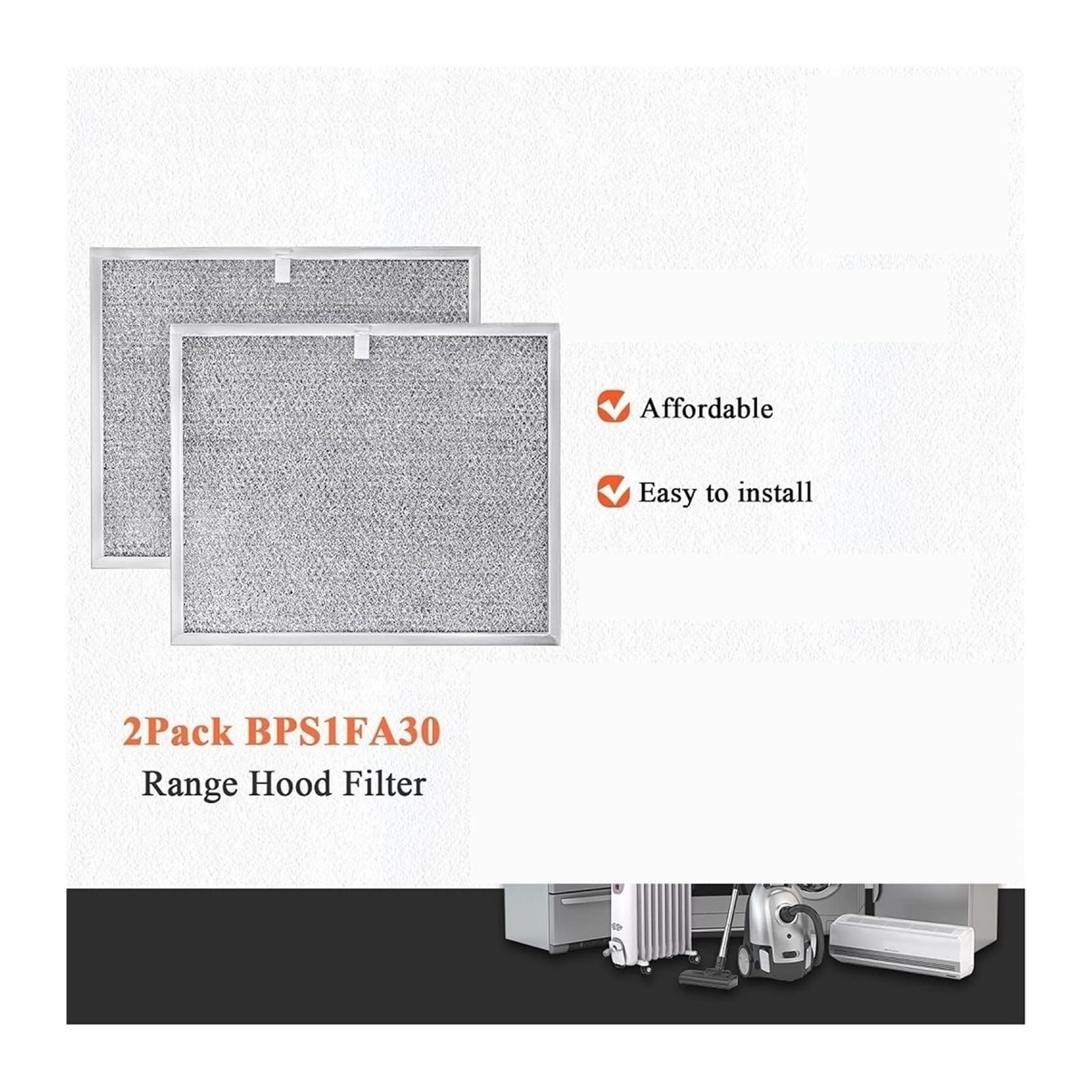 Filtro De Campana Extractora, Compatible Con Broan