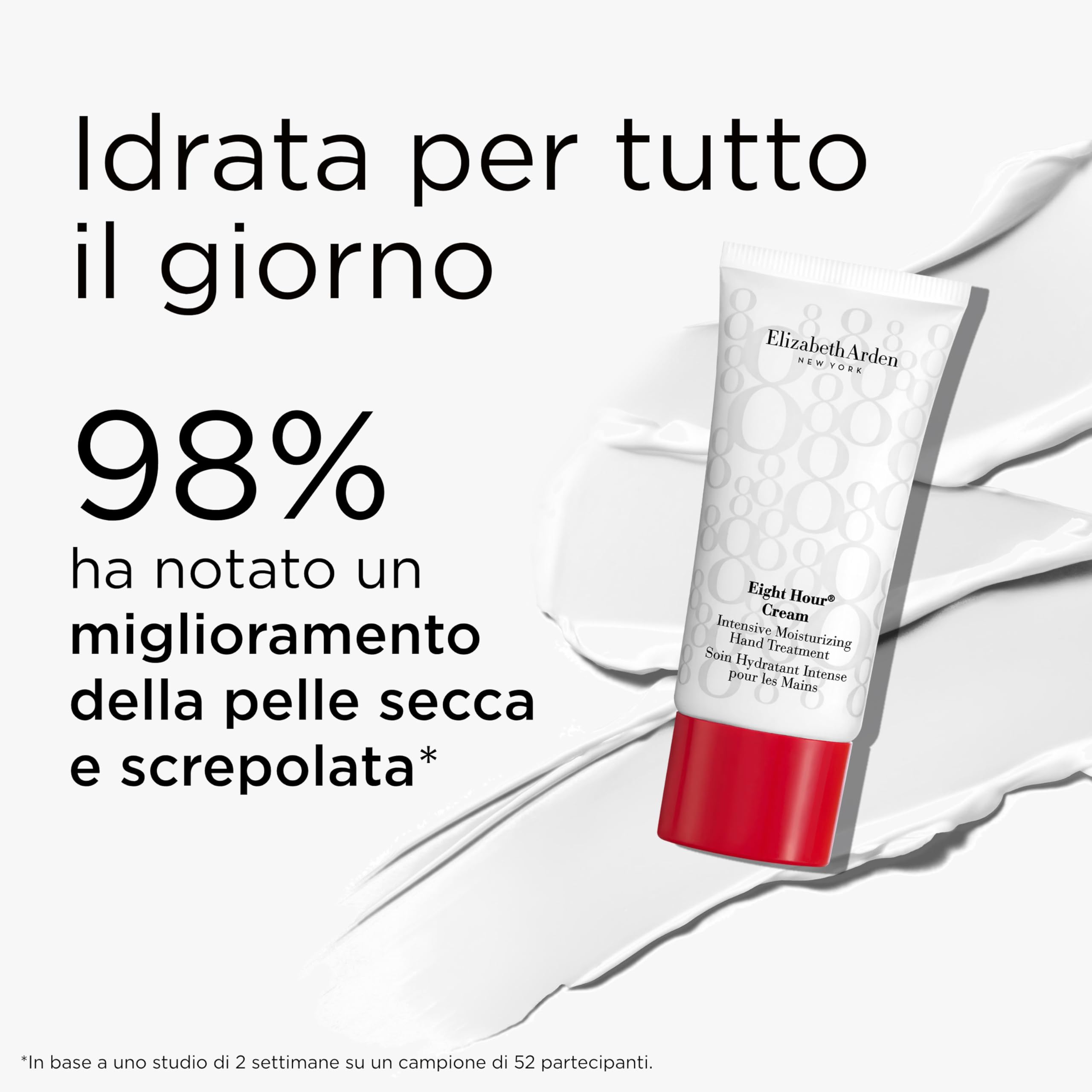 Elizabeth Arden - Eight Hour Nourishing Skin Essentials Set 3 Pezzi, Skin Protectant, Burrocacao SPF 15 e Crema Mani Idratante, Skincare Lenitiva per Mani, Labbra e Corpo con Crema Viso