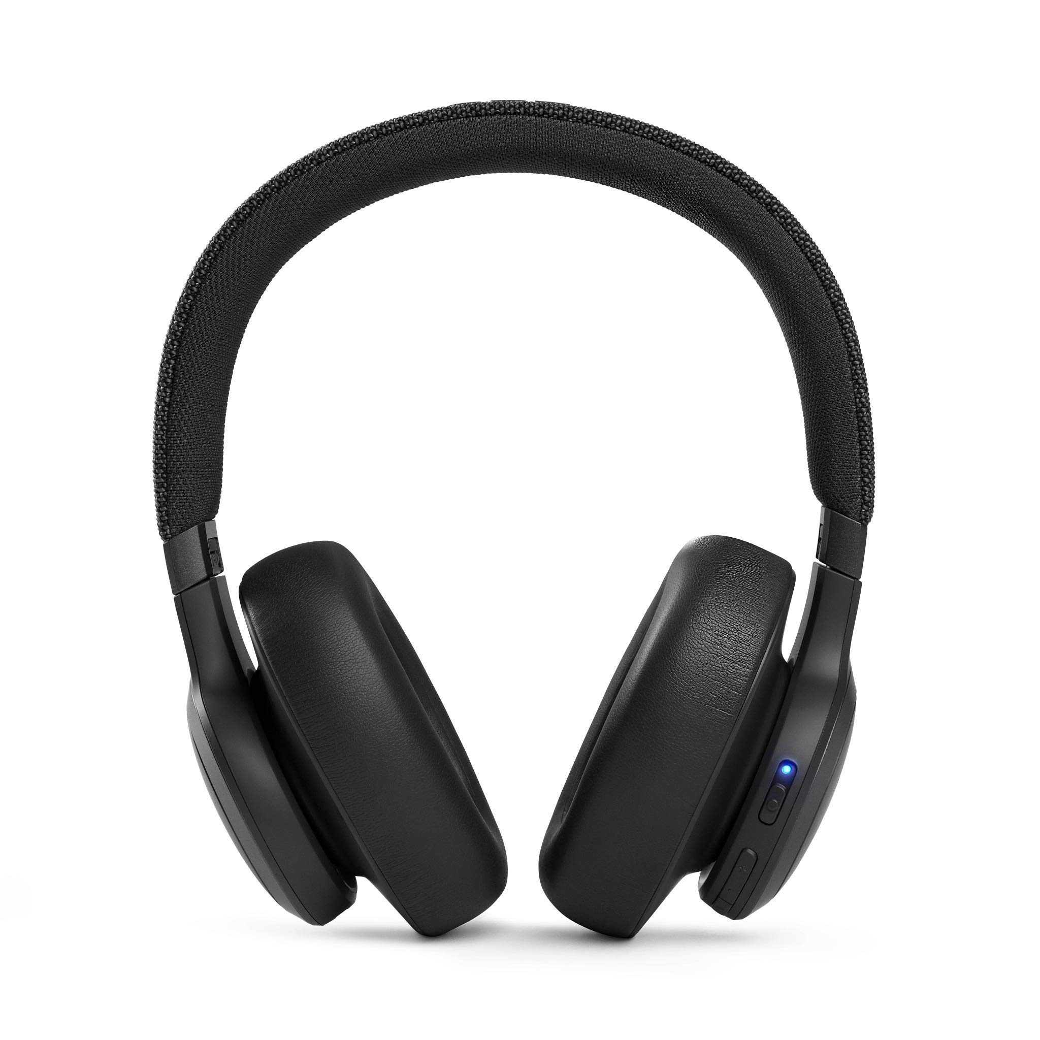JBL LIVE 660 NC, Cuffie Over-Ear Wireless Bluetooth con Cancellazione Adattiva del Rumore, Cuffia Pieghevole Senza Fili per Musica, Chiamate e Sport, Fino a 50h di Autonomia, Nero