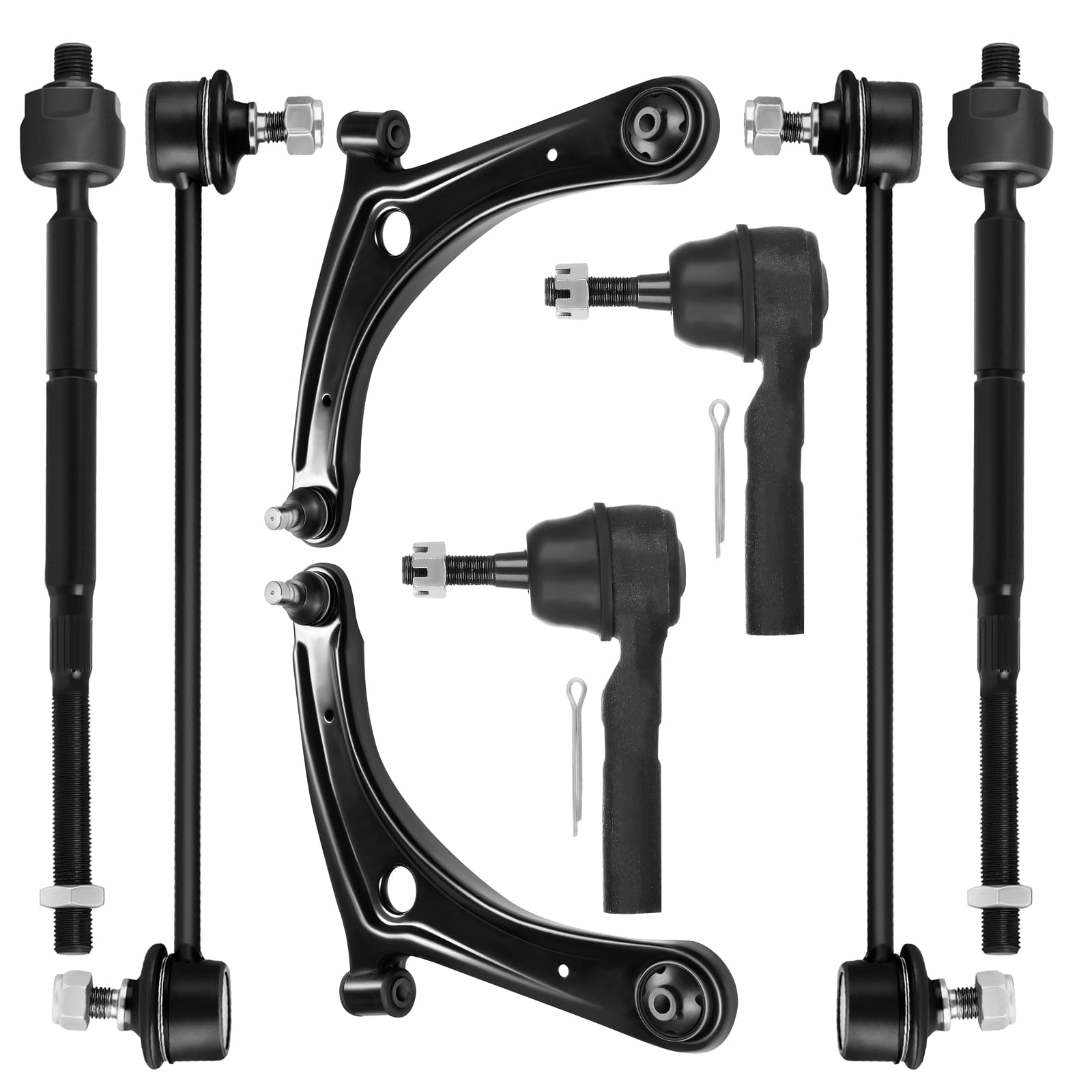 8PCS Suspension Kit 2007-2014 for Jeep Compass 2007-2014 for Jeep Patriot