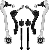 Vista 285 de Detroit Axle - Kit de suspensión delantera RWD para Chrysler 300 Dodge Challenger Charger Magnum, brazos de control superior con barras