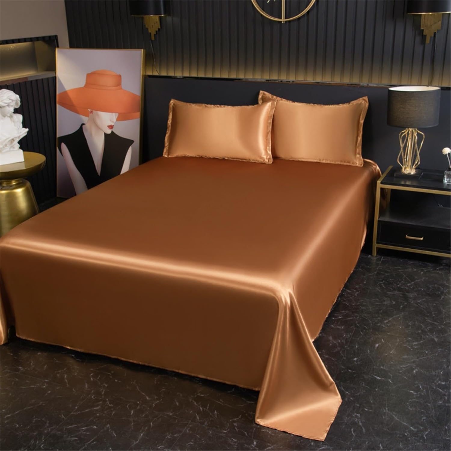 Dracqwn Vegane Seidenlaken King, Seidenlaken King for Empfindliche Haut