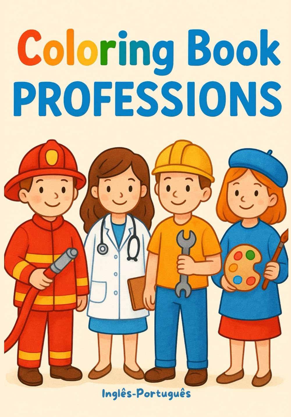 Coloring Book: Professions