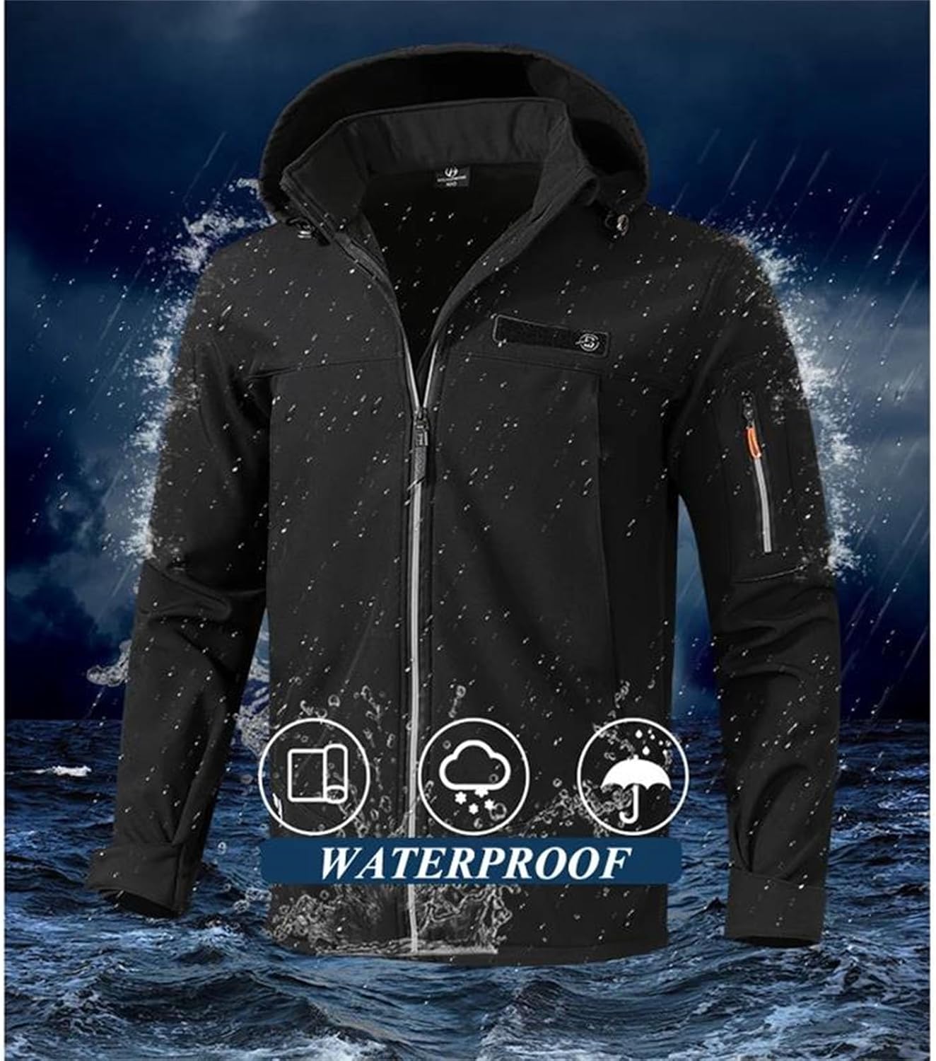 Men's Winter Ski Suit Set Waterproof Warm Mountain Hiking Snowboarding Outdoor Parkas Clothes