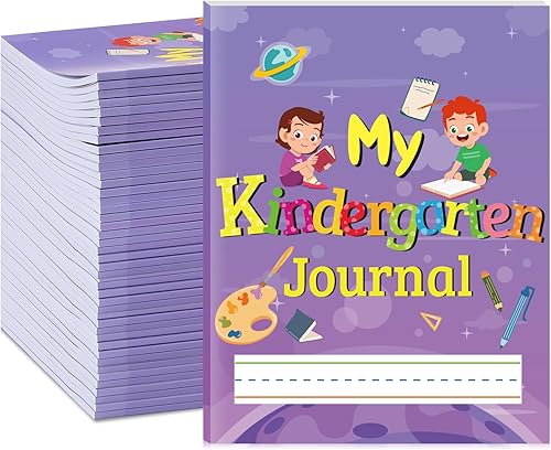 Teling 48 cuadernos de composición primaria para niños de jardín de infantes, cuaderno de escritura para niños cuadernos de papel para los grados