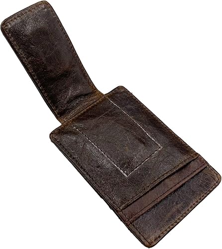 Miniatura 30 de Hopsooken, broche para dinero, cartera con bolsillo frontal, cartera minimalista, para hombre