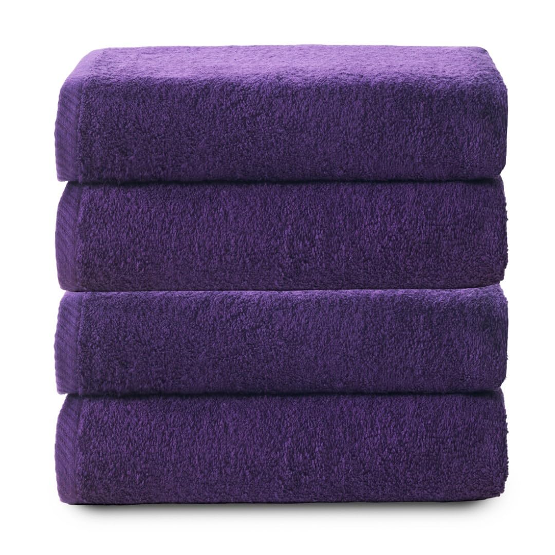 Serviette de bain absorbante en coton pour un séchage rapide efficace