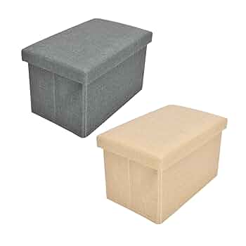 ボックスイス2個 Amazon｜通販のトココ 収納ボックス 長方形 同型2色セット ny105