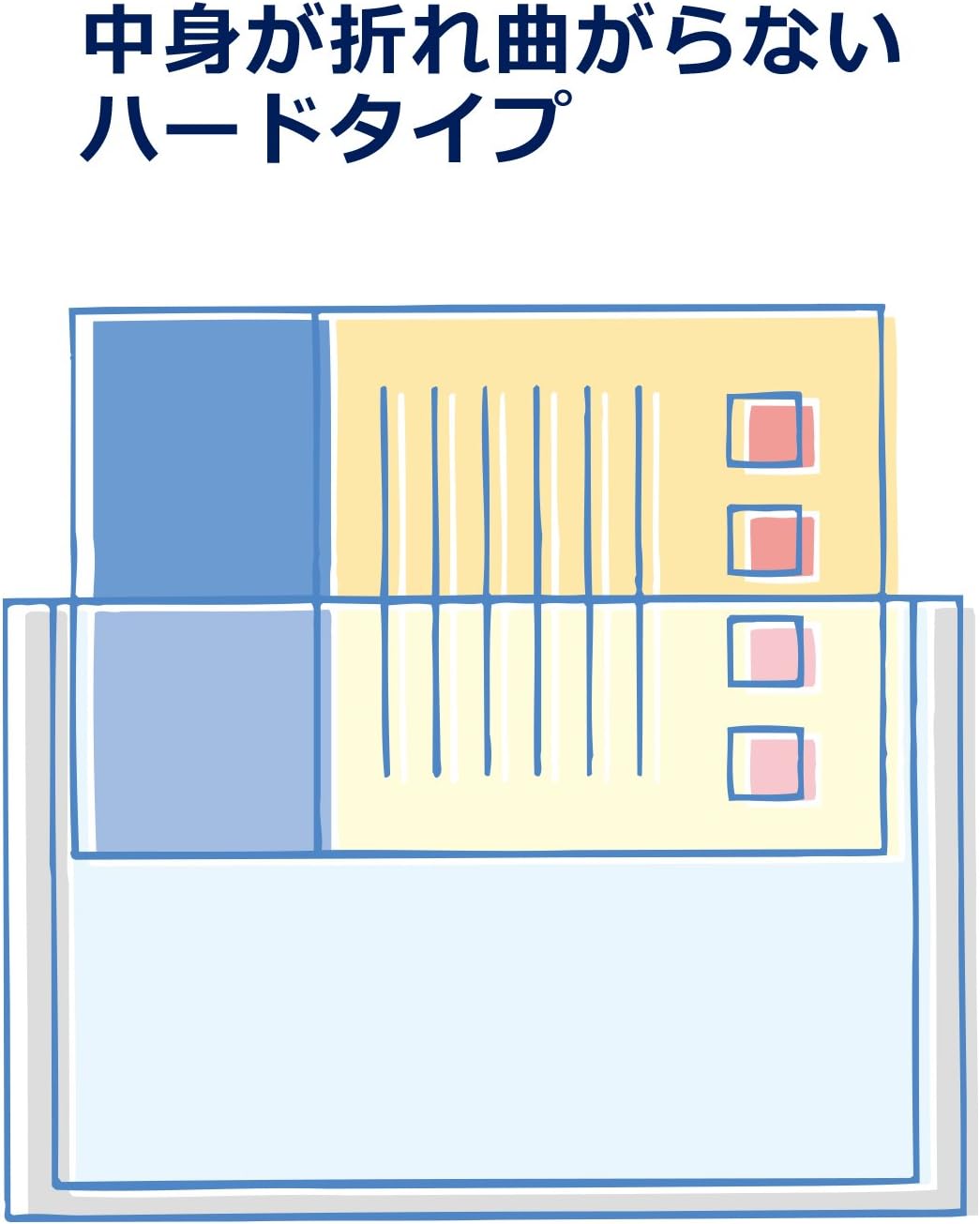Plus card case hard type A2 PC-202C 34-462 (japan import)