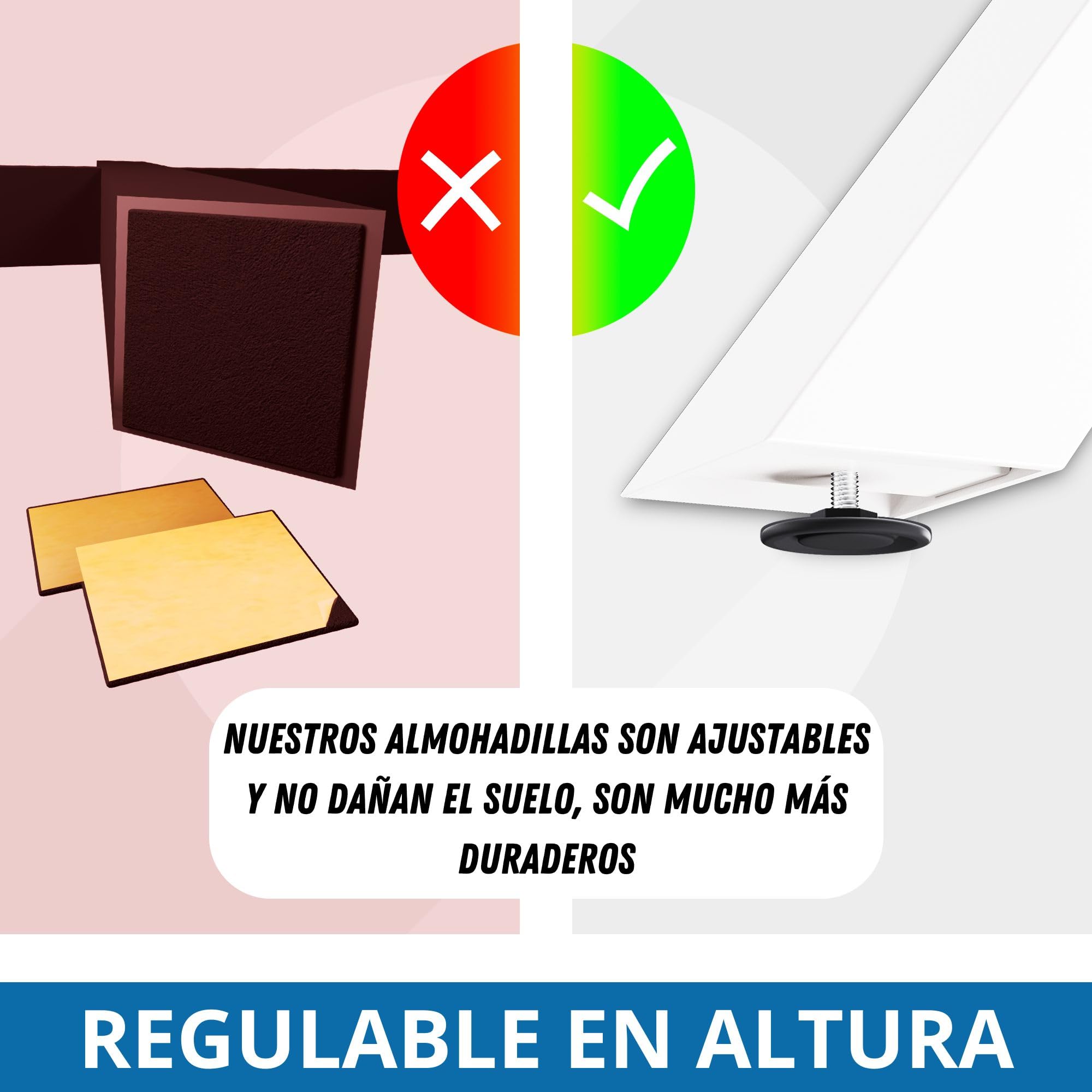 Estructura de la Mesa Acero Forma de X Blanco Altura 72 cm Anchura 60 cm Patas de la Mesa Metal Regulables en Altura Pies de Banco Esquineros Correderas Fácil Montaje 2 Piezas