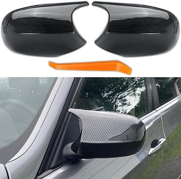 Carbon Fiber Mirror Caps for 2009-2013 BMW 3 Series E90/E91/E92/E93 LCI