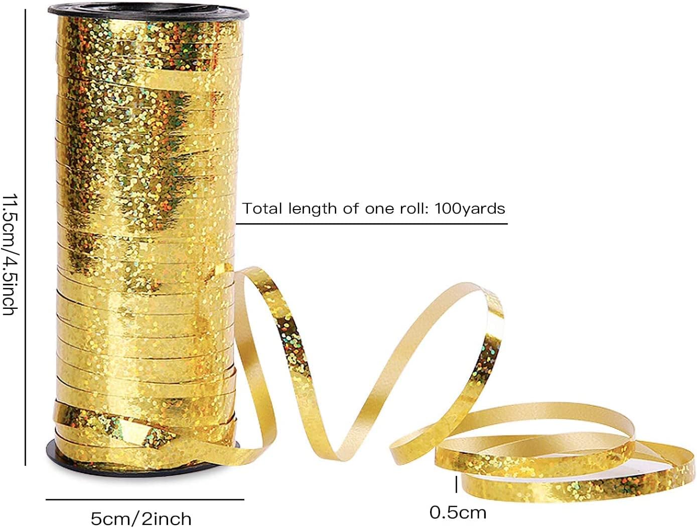 Outus - Rollo De Cinta Rizadora Para Globos O Envoltorios, Cinta Para Globos - C