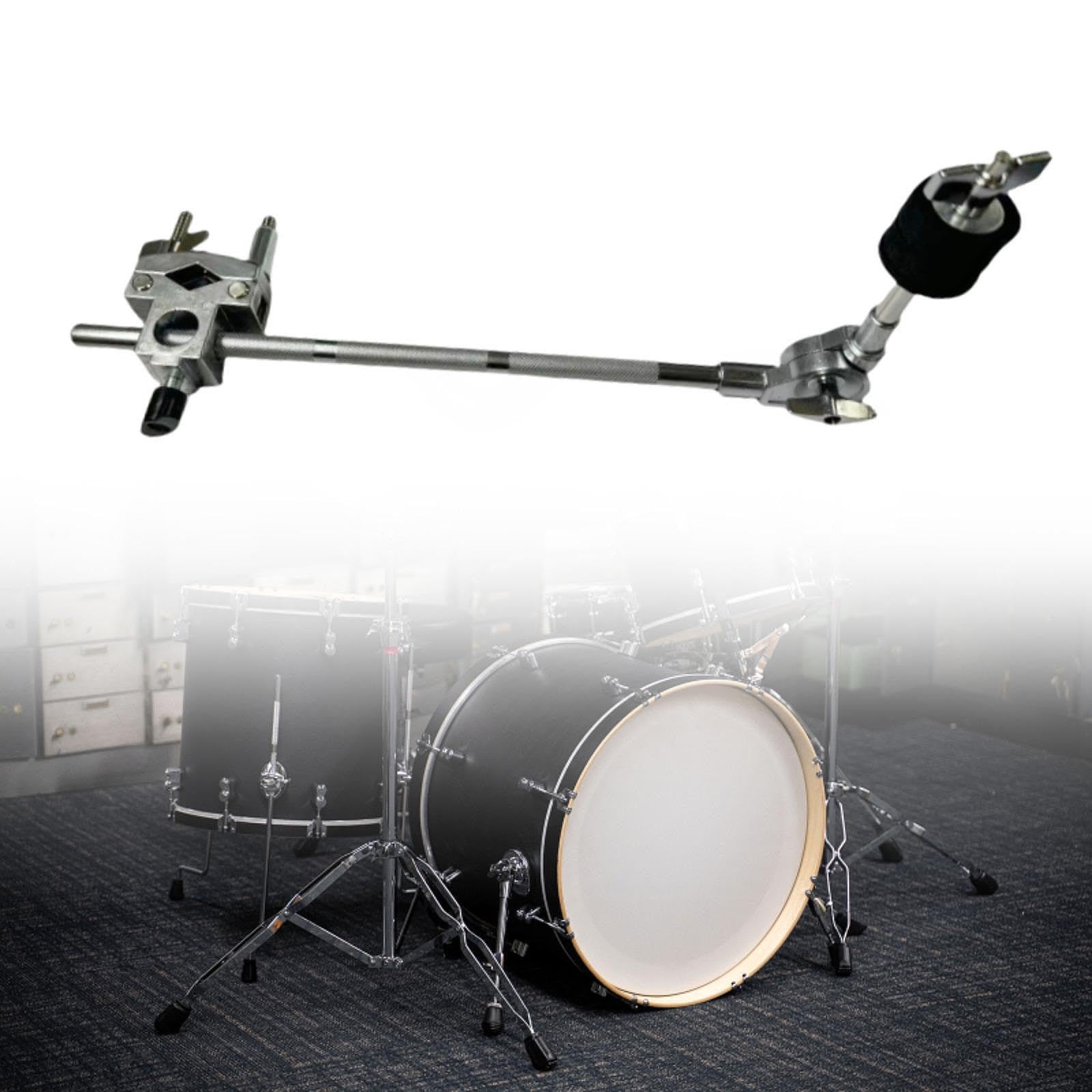 Abrazadera de tambor con forma de L, piezas, regalo para bateristas, rendimiento confiable con mecanismo de ajuste fácil, compatible con, Apilador de platillos