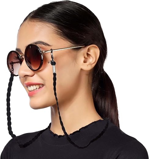 VIVID vision Unisex Adult Eyeglass Holder Strap Cord | New Chain Adjust on Sunglasses | Anti-slip Retainer Lanyard String ...