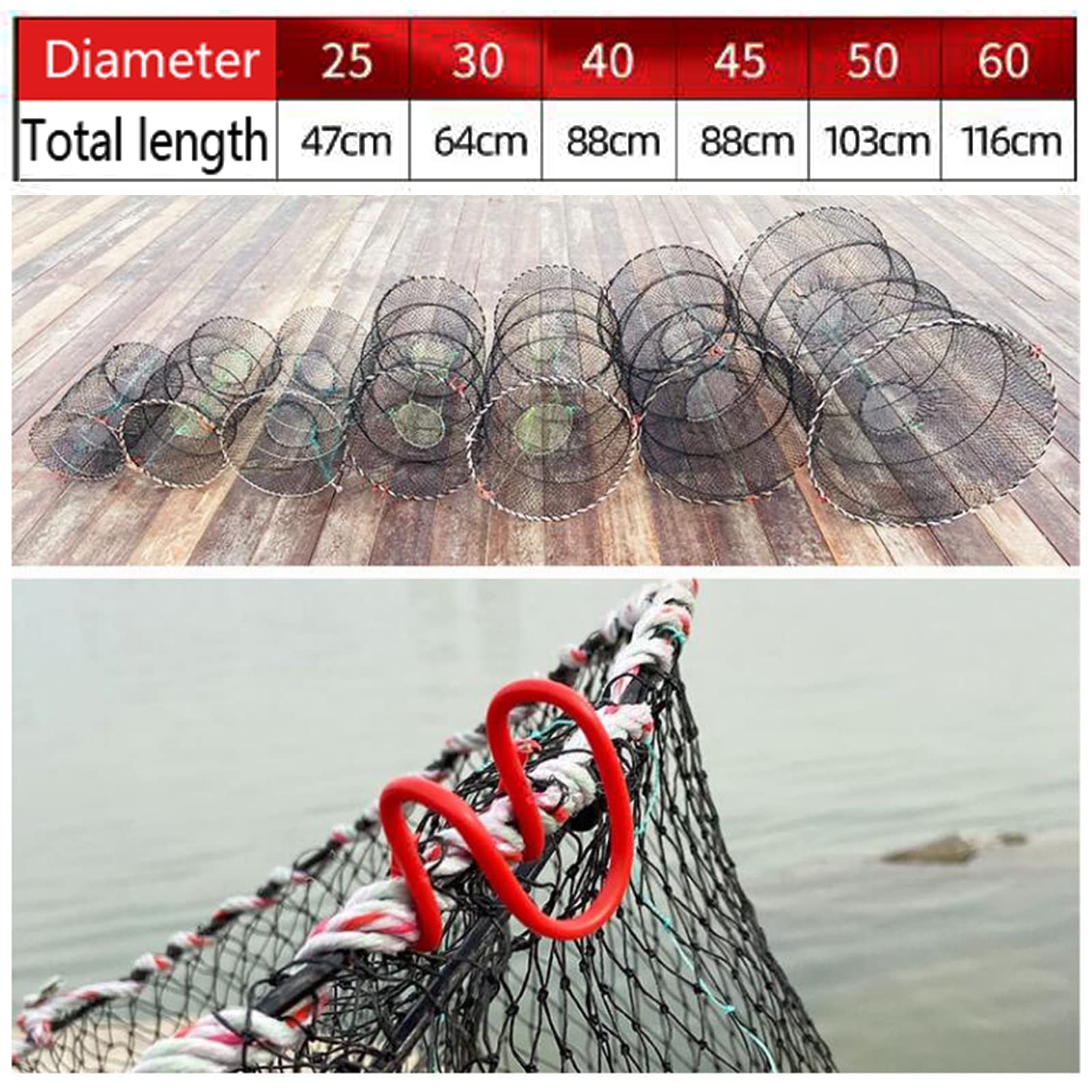Adornos, Adornos para la Sala de Estar, Redes de Pesca Plegables, Redes de Lanzamiento Manual, Trampas para cangrejos, Jaulas para Peces, Redes para lochas y ca