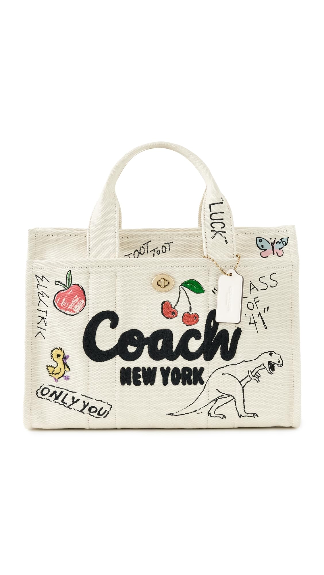 COACH Women's Sketch Print Cargo Tote