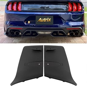 Rear Bumper Diffuser Valance Kit for 2018-2023 Ford Mustang GT