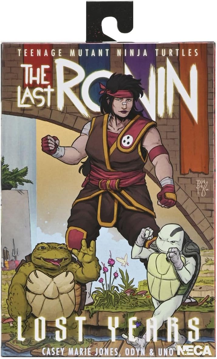 Teenage Mutant Ninja Turtles (The Last Ronin - The Lost Years) - Ultimate Casey Marie with Baby Odyn & Uno 7" Scale Action Figures (PRE-ORDER)
