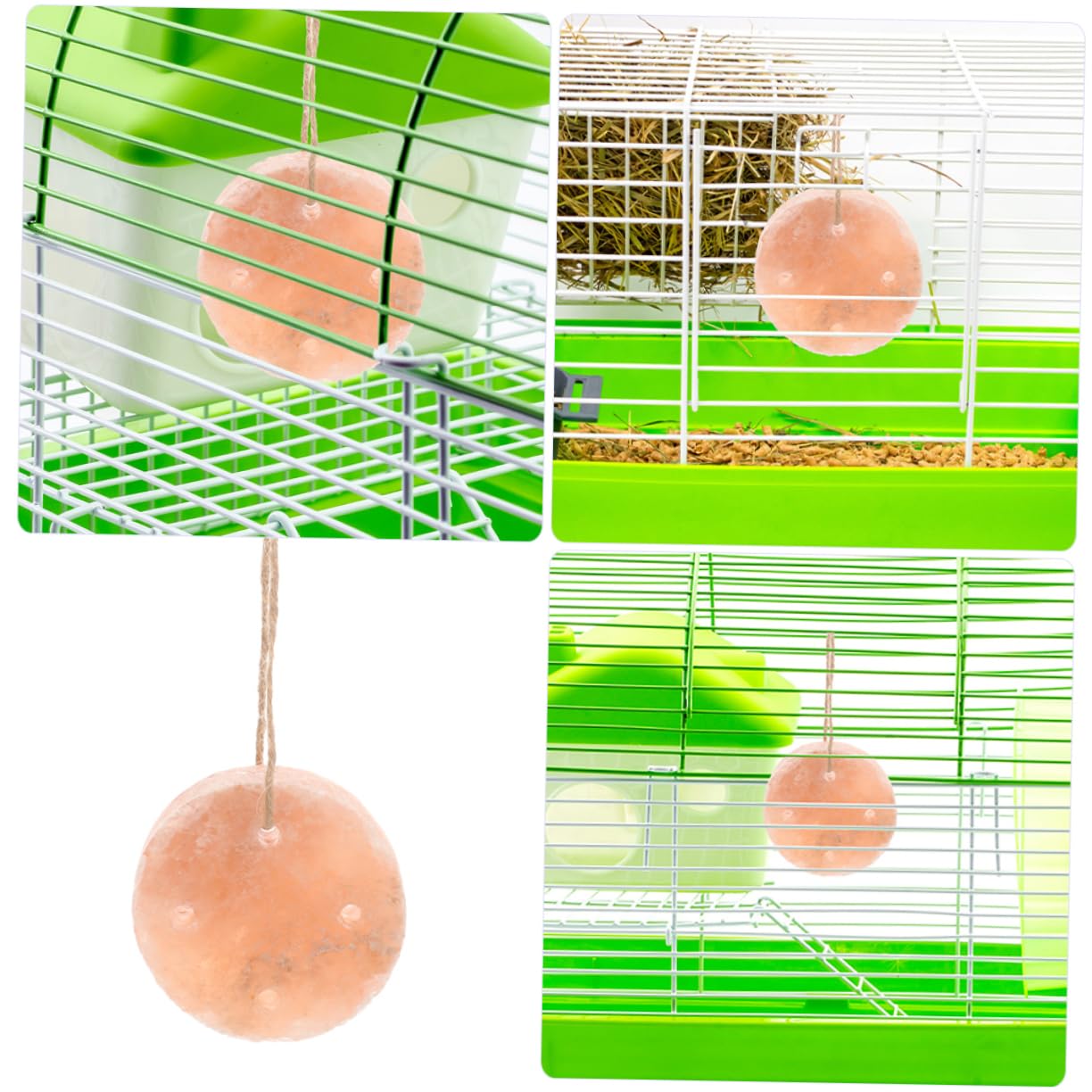 INOOMP 6stücke Kleine Salzlecksteine Für Kleintiere Mineralienreiche Salzblöcke Für Hamster Kaninchen Und Andere Nager Natürliche Nahrungsquelle Für Gesunde Ernährung