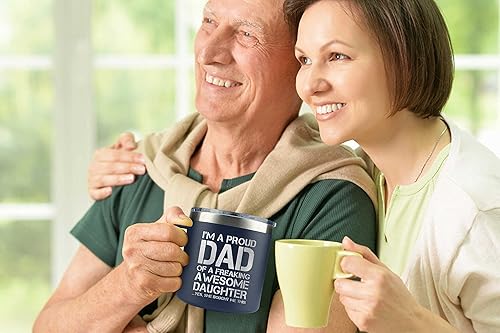 Miniatura 6 de Regalos para papá de hija, hijo, niños en el día del padre, Navidad, cumpleaños, regalos divertidos de Fathhers, regalo para padre, taza de 14