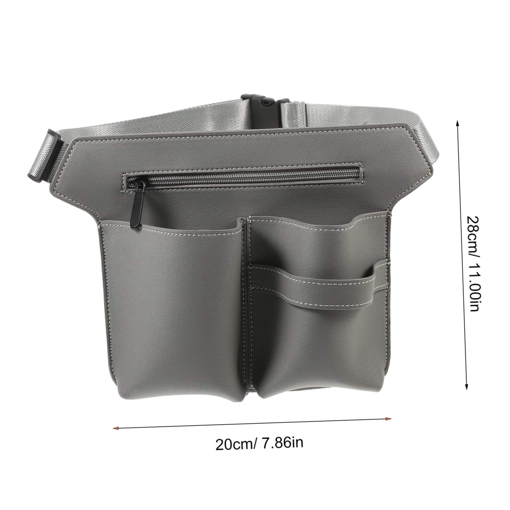 Beatifufu Hairdressing Pouch Belt Barber Tool Bag Stylist Scissors Storage Professional Case