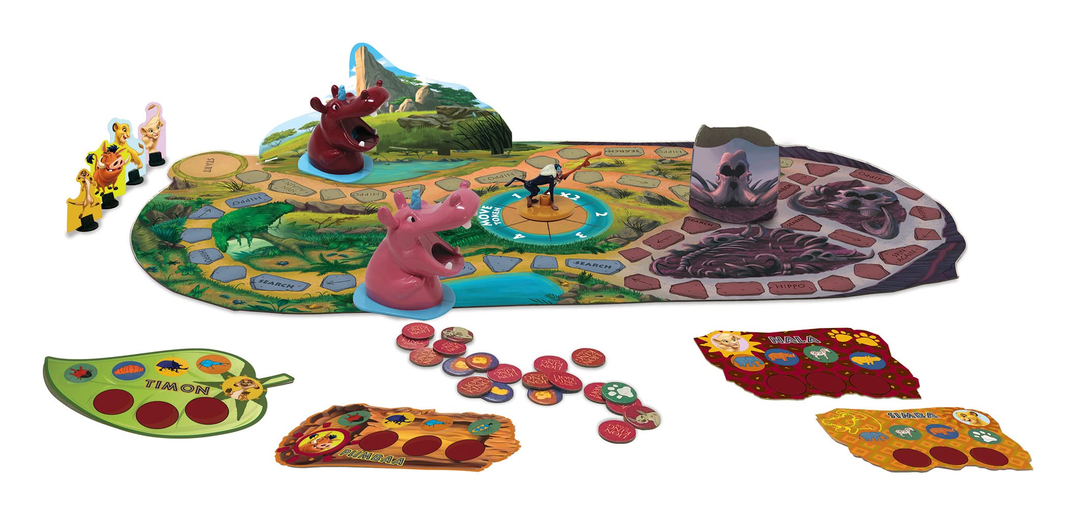 Amazon.com: Disney The Lion King Board Game, for Families and Kids Ages 6  and Up : Everything Else
