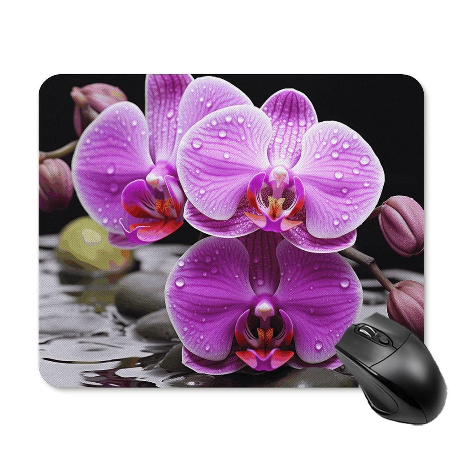 Tapis de souris antidérapant carré pour résoudre les pertes de glisse - 8