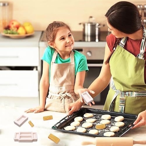 Miniatura 4 de Moldes de silicona dorados, decoración de pastel dorado, moldes de chocolate para fiesta de cumpleaños, decoración de cupcakes, arcilla polimérica