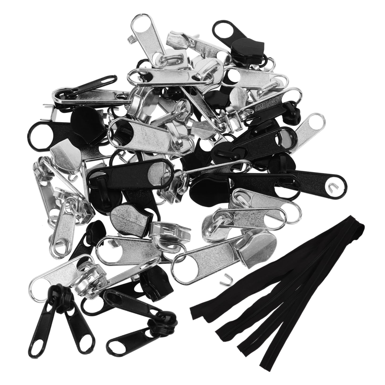 ERINGOGO DIY Zipper Pulls Zipper Repair Kit 87 Piece Set Easy to Use for Backpacks Suitcases