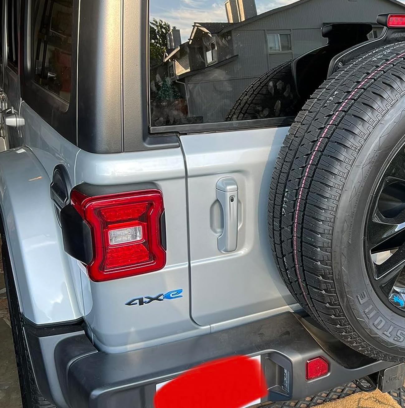 4xe Emblem Replacement for Jeep 2021-2023 Wrangler Rear