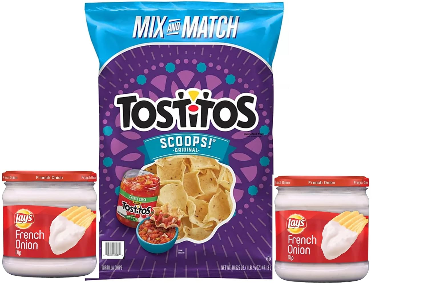 VARIETY PACK Tostitos Tortilla Chips and Dips Tostitos