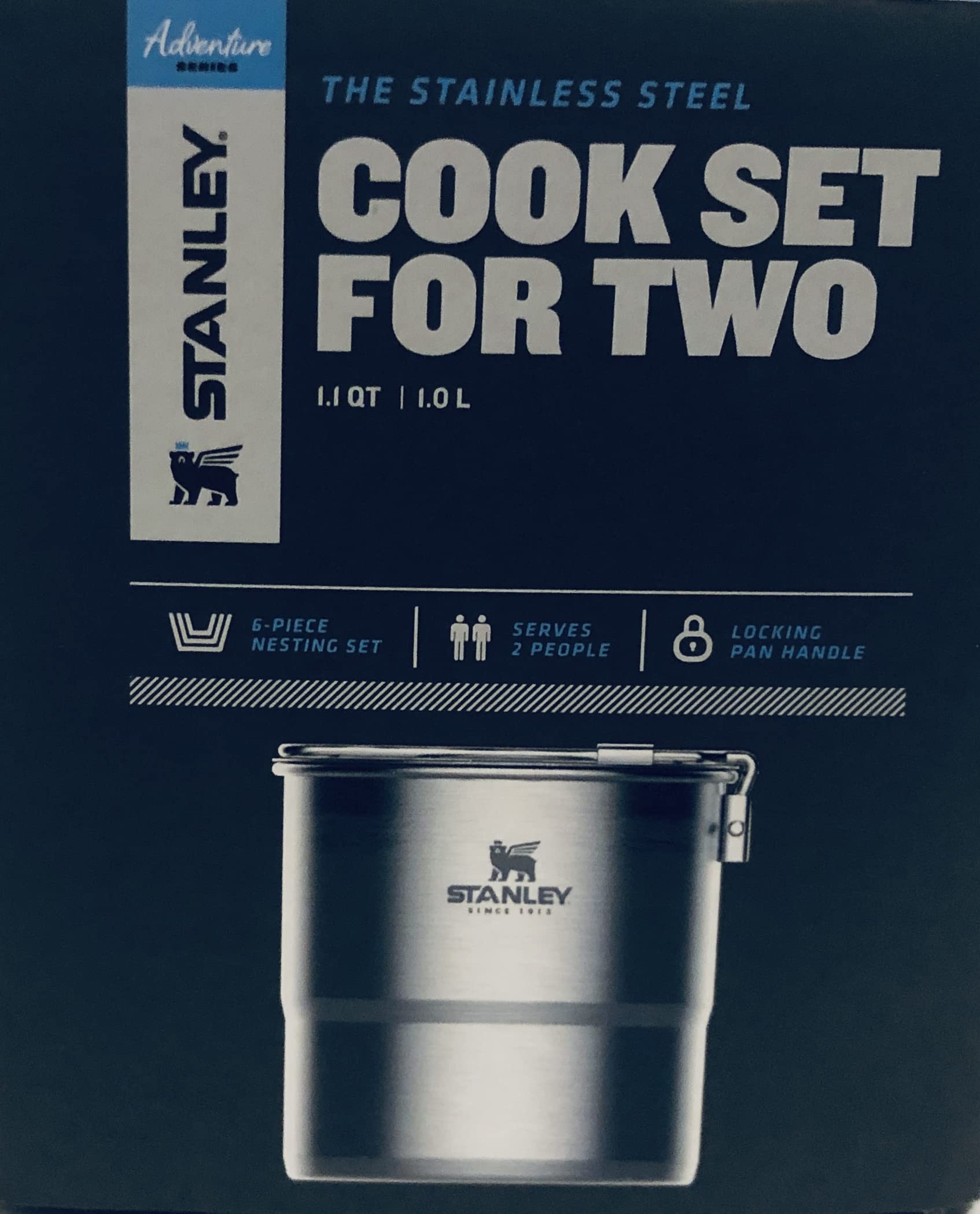 STANLEY セット売り Amazon.com: Stanley 10-09997-001 The Cook Set for Two Stainless