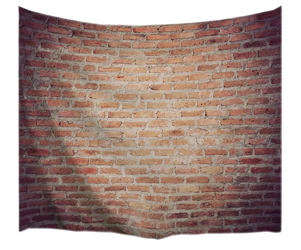 A.Monamour Arazzo da Parete Grande Mandala Grunge Usurato Mattoni Rossi Muro Di Cemento Sfondi Abstract Stampa Telo Tessuto Tenda Tovaglia Copriletto Copridivano Arazzi Murale Decorazione