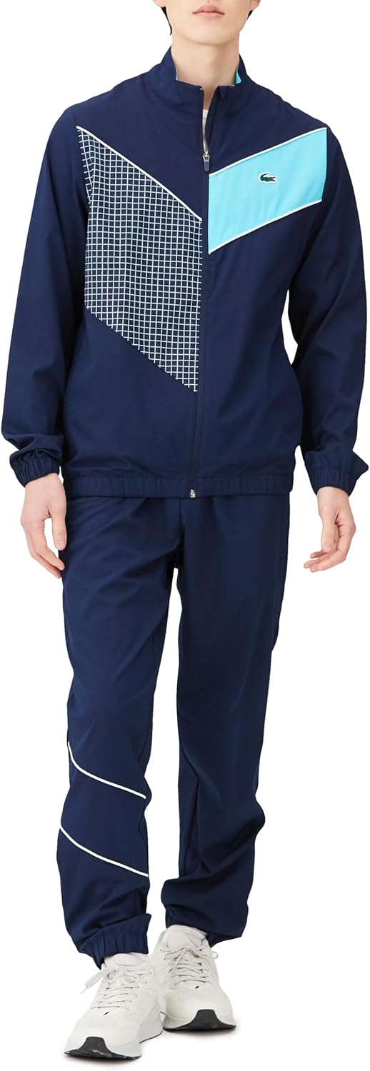 [ラコステ] ジャージ [公式] アシンメトリートラックスーツ メンズ