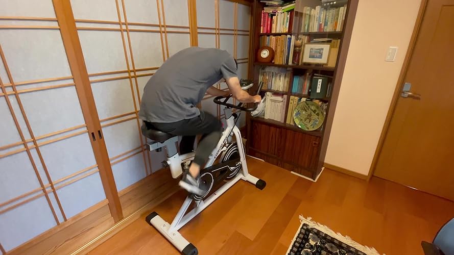 iDeer Life エアロバイク本体/簡単5分で組立 心拍数 デジタルメーター Amazon.co.jp: フィットネスバイク スピンバイク 静音 本格的