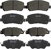 Vista 90 de Juego de pastillas de freno delanteras y traseras de 4 ruedas de repuesto de pastillas de freno de disco de cerámica para Nissan Pathfinder