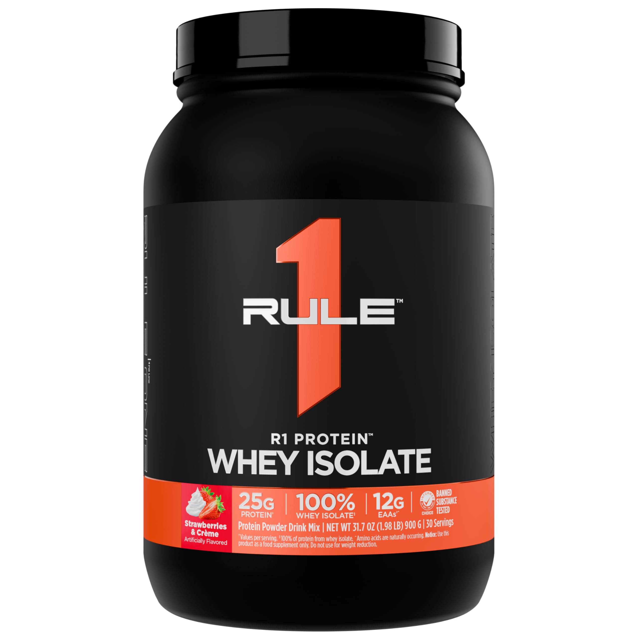 Rule 1 R1 Protein Whey Isolate With 25g Protein 6g | Desertcart INDIA