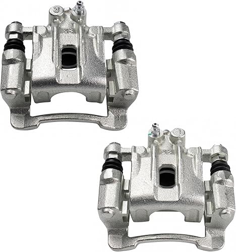 Miniatura 3 de TRQ Juego de pinzas de freno trasero compatible con Hyundai Tucson 2010-2015 Kia Sportage 2011-2016