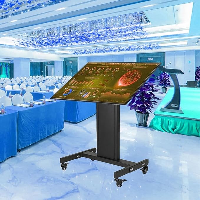 Soporte móvil de pie universal para TV 32-65 pulgadas miniatura 3