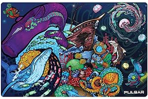 Pulsar DabPadz Dab Mat - Psychedelic Ocean / 16"x10"