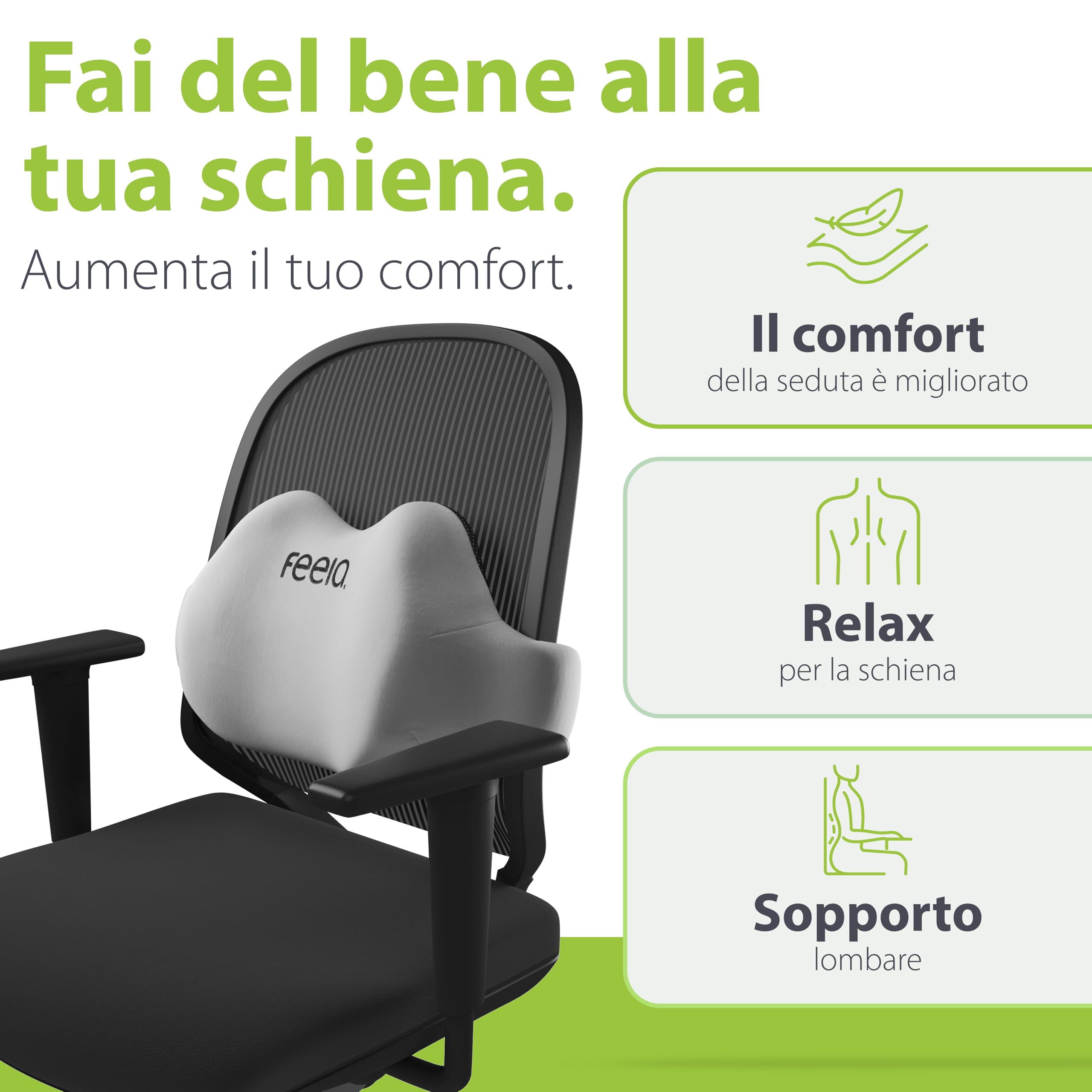 Cuscino Lombare Sedia Ufficio Racing Cuscino Per Sedia Ufficio