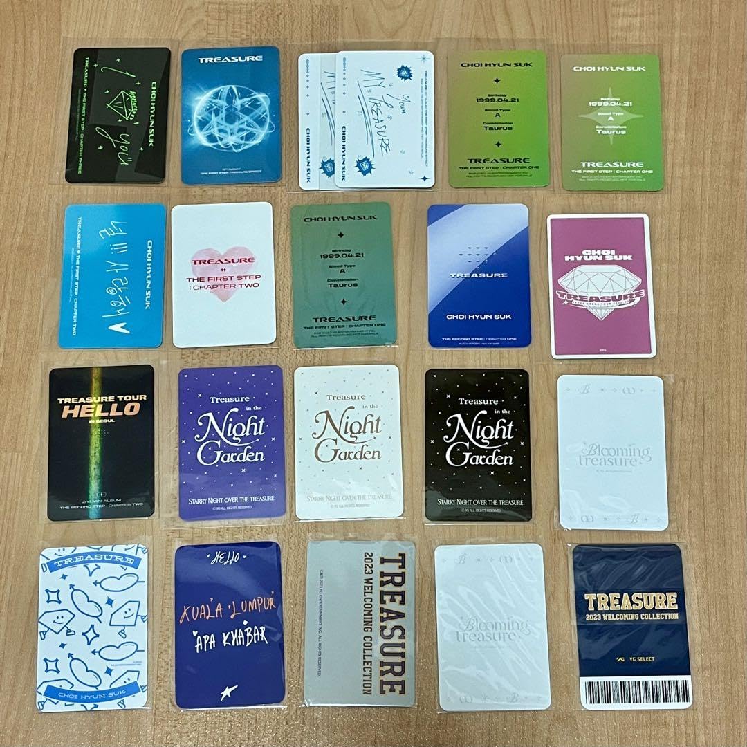 Amazon.co.jp: Treasure ヒョンソク トレカ 39枚 まとめ売り