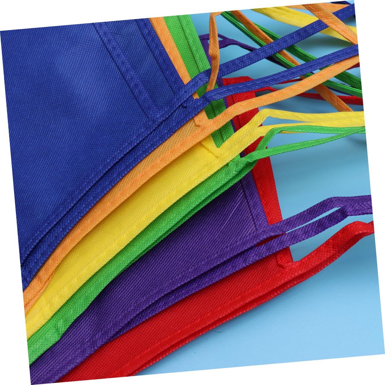 Sosoport 24 Stück Teiliges Malschürzen aus Wasserabweisendem Vliesstoff Verstellbare Kunstschürze für Malen Kochen Basteln und Outdoor aktivitäten Bunte Schürzen für Jungen und Mädchen