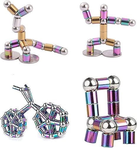 Miniatura 3 de Plmzjm Bolígrafo de juguete antiestrés para aliviar el estrés, bolígrafo de metal de descompresión creativo, multifuncional, deformable, juguetes