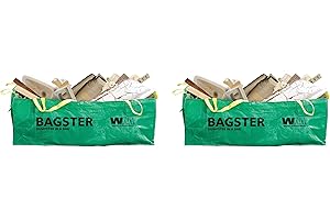 Bagster 3 Cubic Yard Heavy-Duty Construction Debris Bag