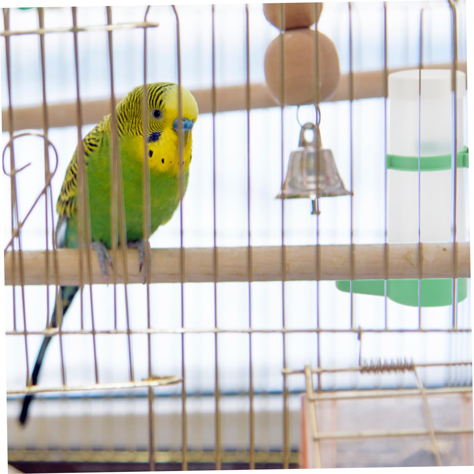 DOITOOL 2juegos Bebedero Automático para Aves Sistema De Agua para Jaulas Material Seguro y Fácil De Usar para Periquitos y Canarios